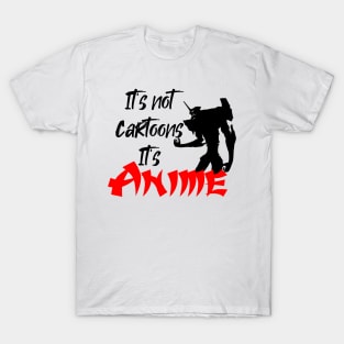 It's Not Cartoon it's Anime, Evangelion T-Shirt